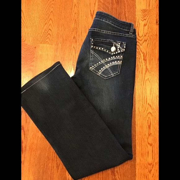 NY & CO. Bling Curvy Girl Bootcut Jeans - Picture 2 of 8